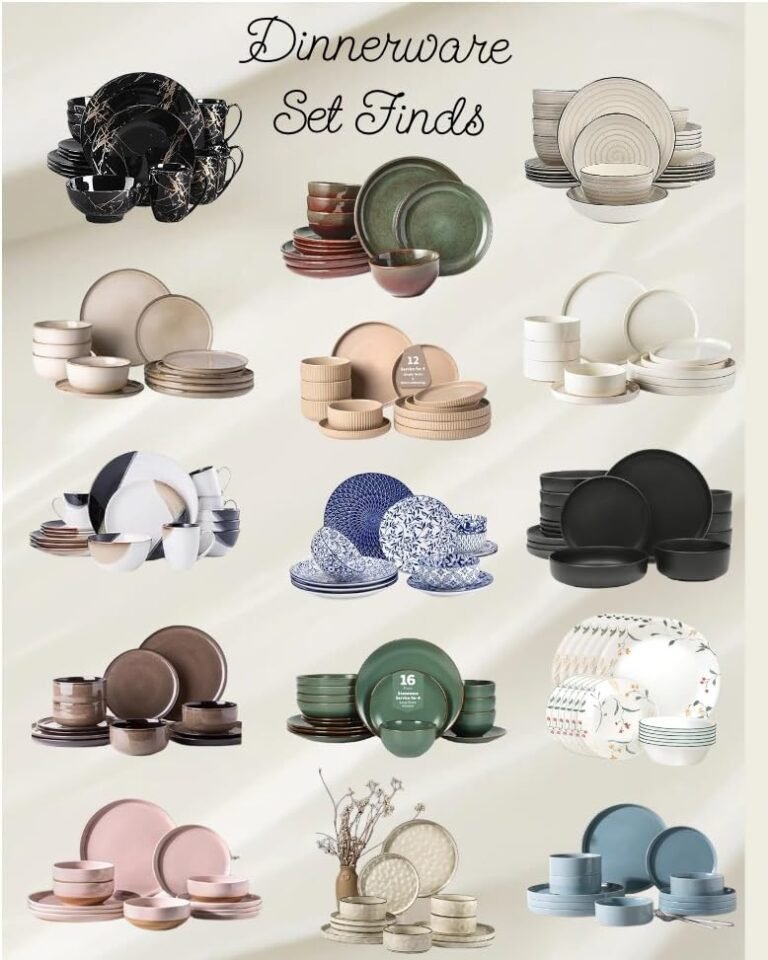 Dinnerware Set Finds 22 elegant and beautiful dinnerware set finds