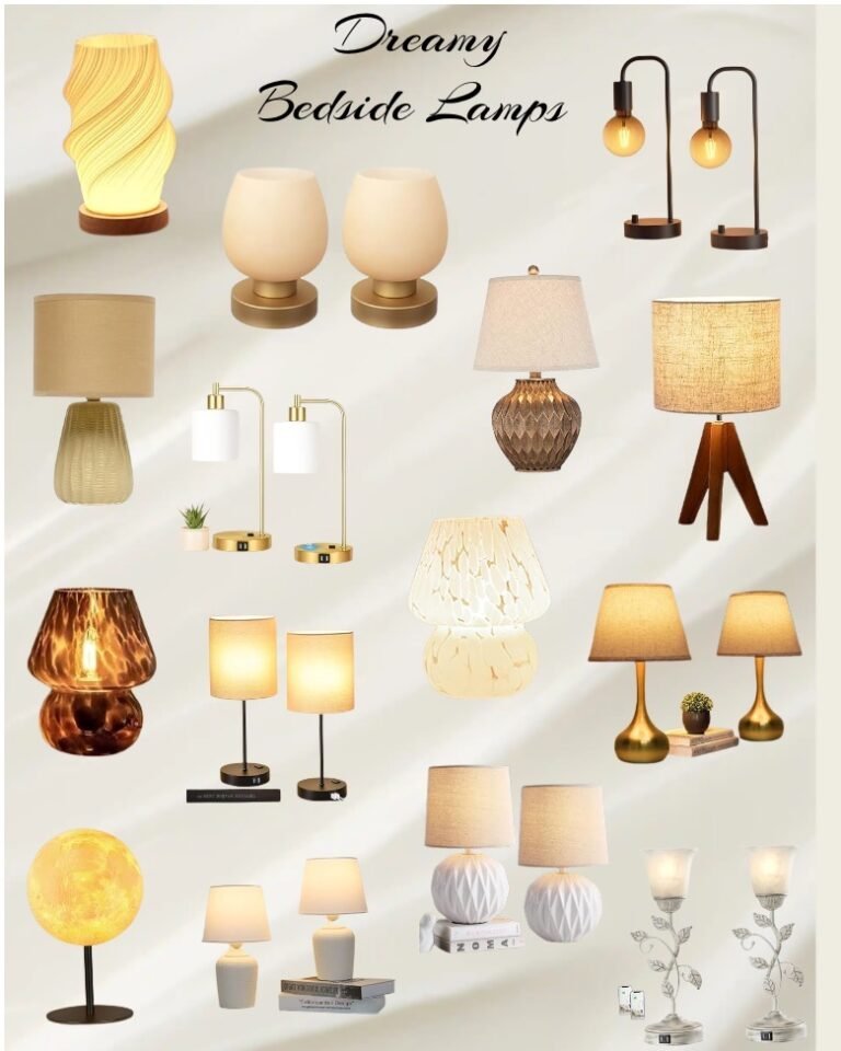 Dreamy Bedside Lamps