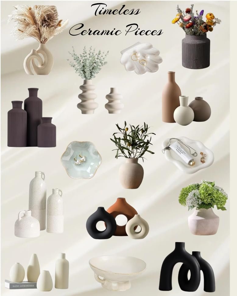 aesthetic and timeless ceramic pieces
