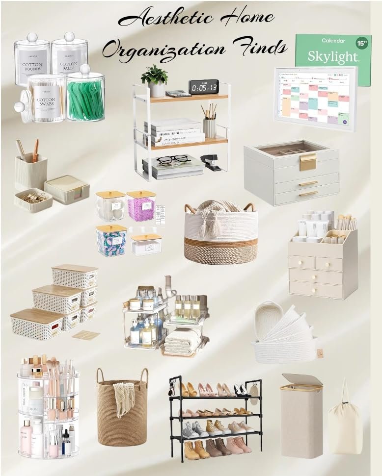 aesthetic home organization finds