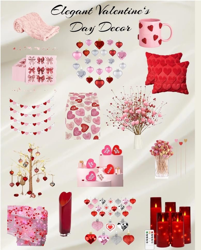 aesthetic and elegant valentine's day decor finds