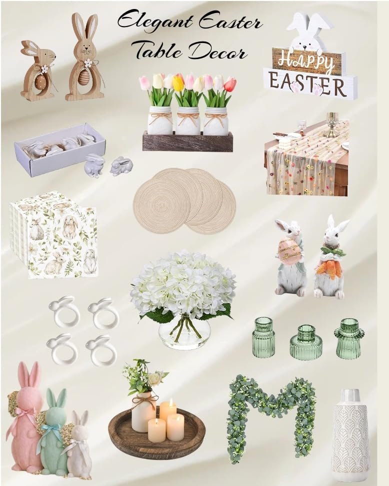 elegant easter table decor finds